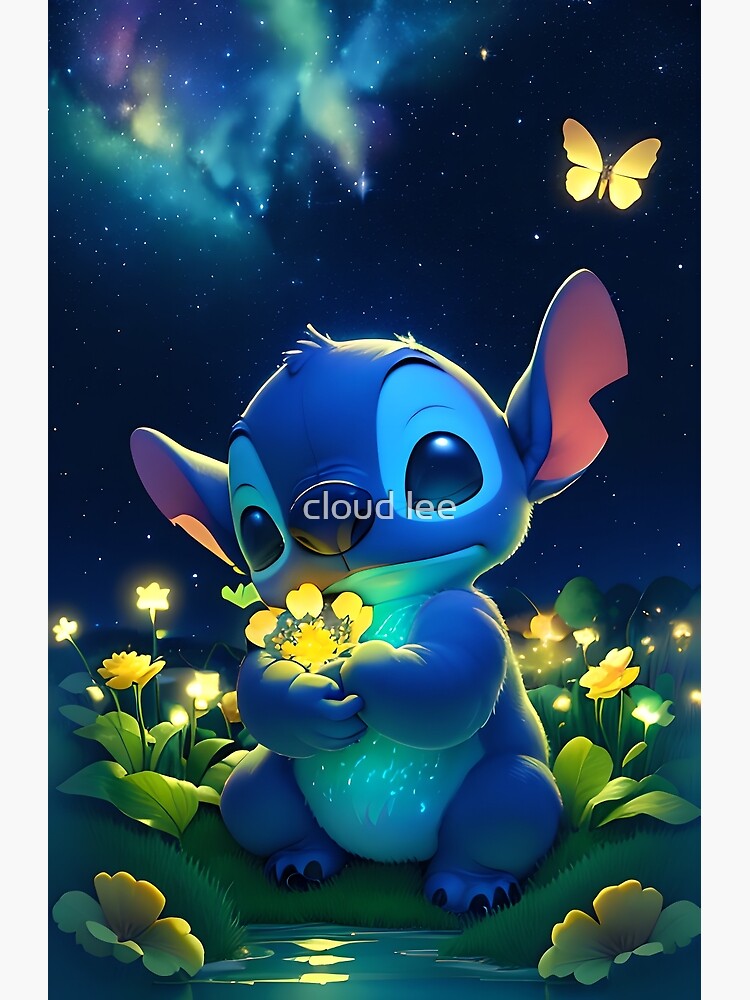 Stitch Poster for Sale by Floriana94