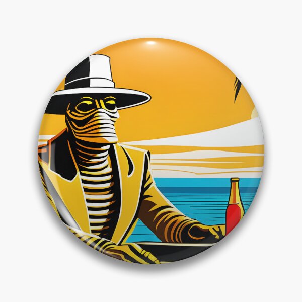 Item preview, Invisible Man Vacation Vibes designed and sold by OMonstroCurio.