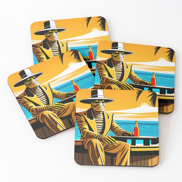 Item preview, Invisible Man Vacation Vibes designed and sold by OMonstroCurio.