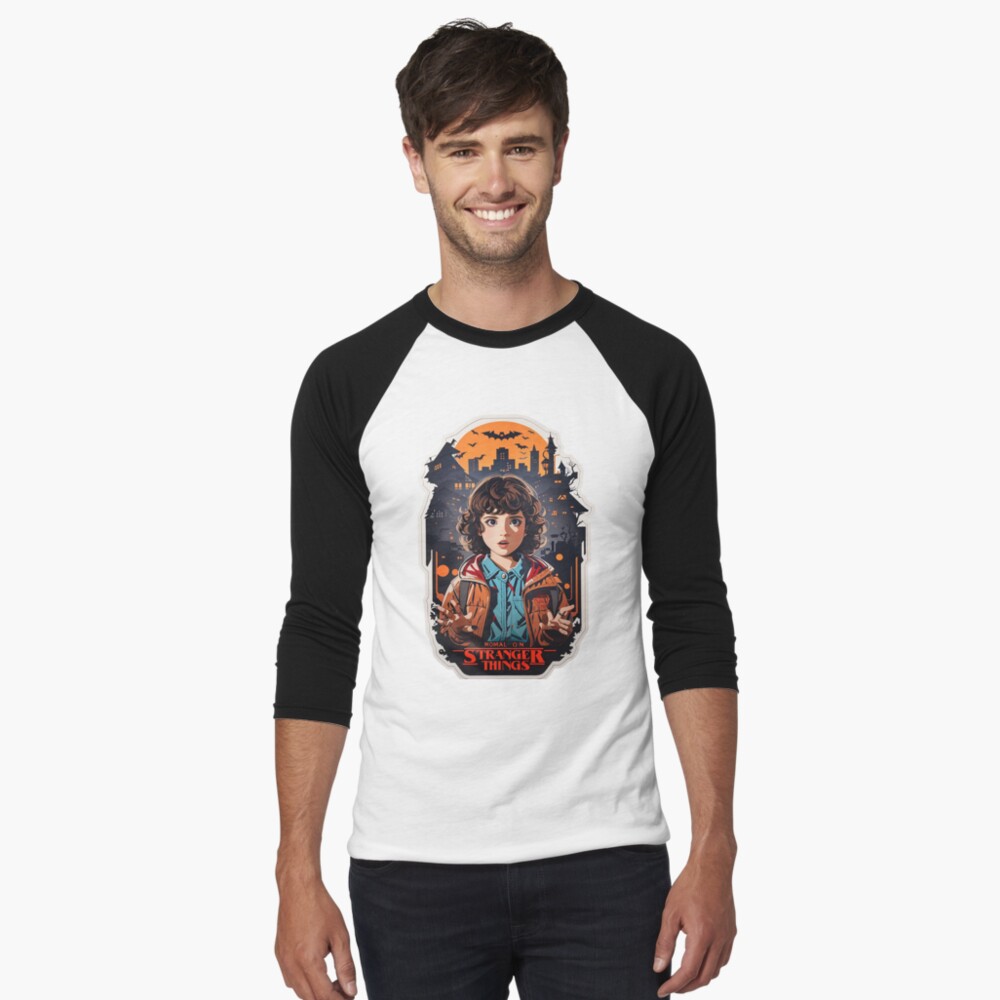 Item preview, Baseball ¾ Sleeve T-Shirt designed and sold by sadsapiens.