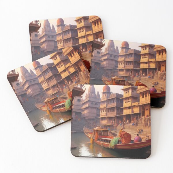 Item preview, Varanasi: Capturing the Soul of India in Artistic Splendor designed and sold by Ceemko's Vintage Corner.