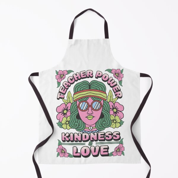 Item preview, Teacher Power Kindness And Love Groovy designed and sold by PompousPeasant.