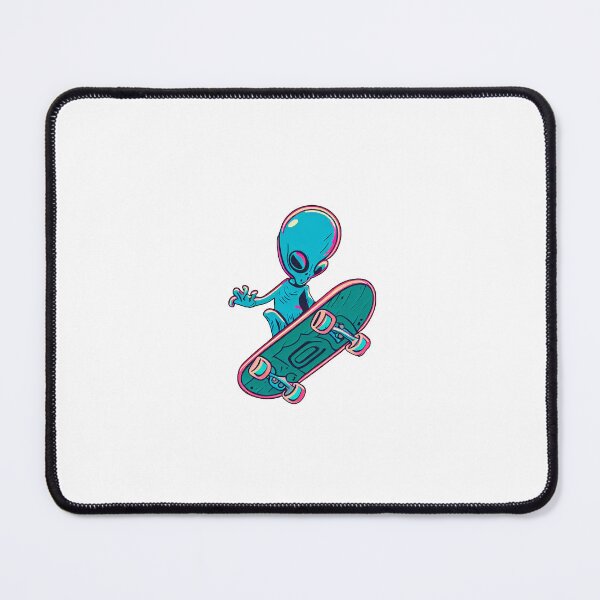 Item preview, Alien Skateboarding designed and sold by DrBrandoDesign.