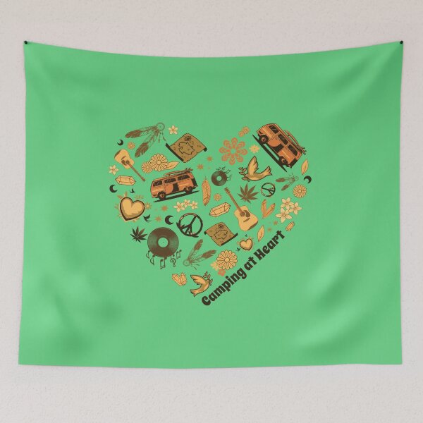 Item preview, Camping - Camping At Heart designed and sold by HaileyLow.