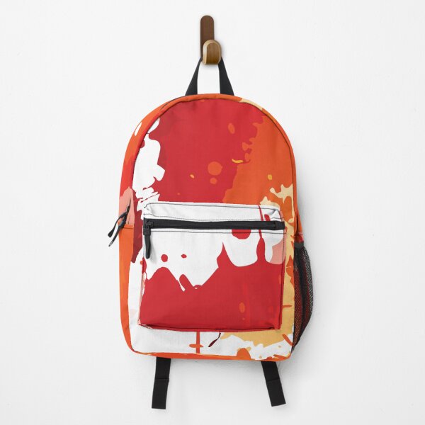 Item preview, Orange and red paint splashes. designed and sold by EdgyEdgeArt.