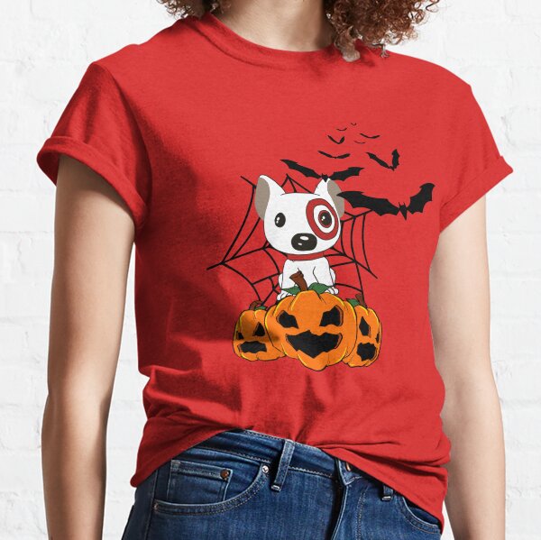 Literacy tilpasningsevne miste dig selv Halloween Target T-Shirts for Sale | Redbubble