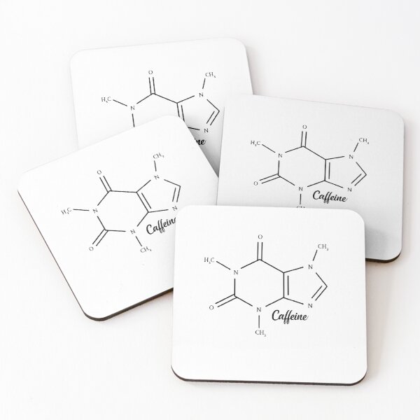 Item preview, Caffeine Chemistry Molecule designed and sold by ImprintMade.