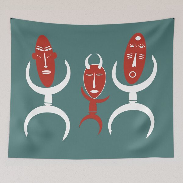 Item preview, African tribal ethnic dance art designed and sold by Alexaltay.