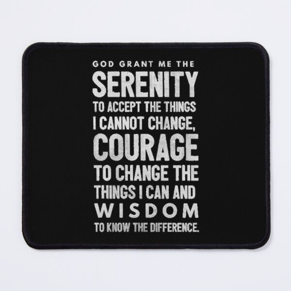 Item preview, Serenity Prayer - Chalk Typography designed and sold by RedoneDesignART ⭐⭐⭐⭐⭐.
