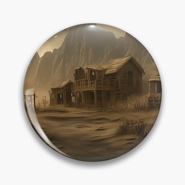 Item preview, WALL ART - GHOST LANDSCAPES  designed and sold by AyushAIImage01.