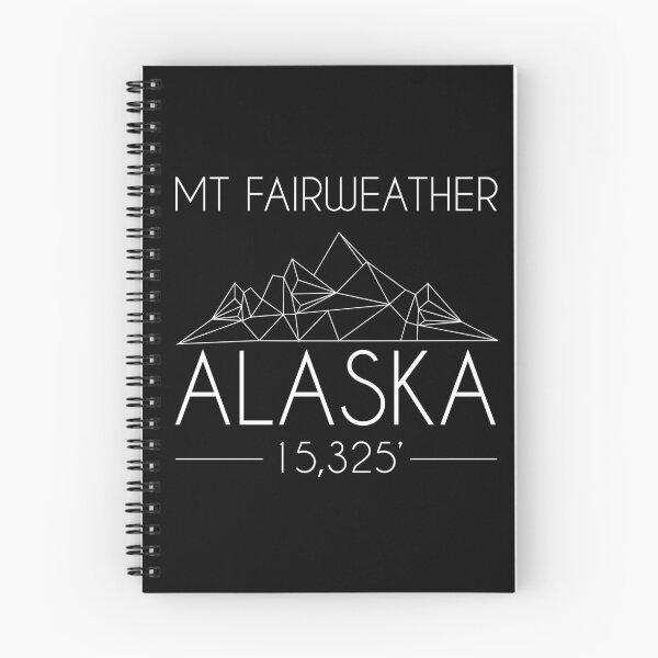 Item preview, Mount Fairweather Alaska Minimal Mountains Hiking Outdoors Love Heartbeat designed and sold by hnwc.