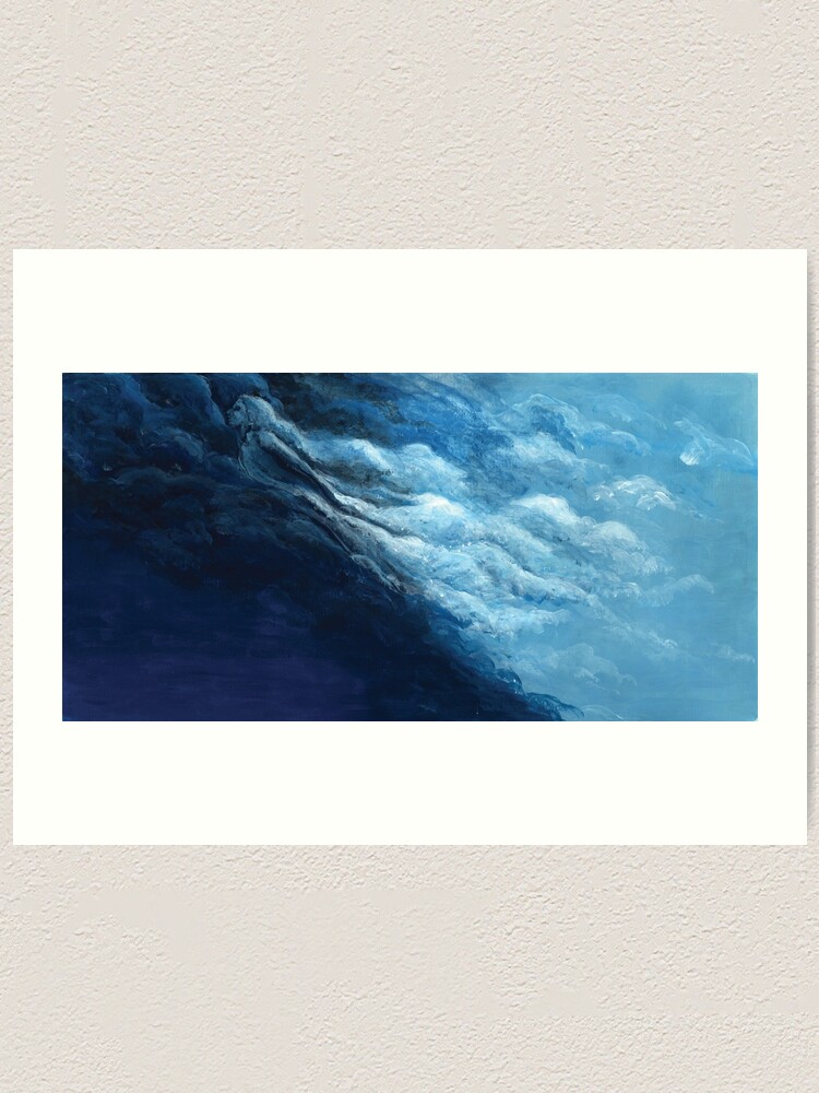 Alternate view of Children's book Cloud Woman print Art Print