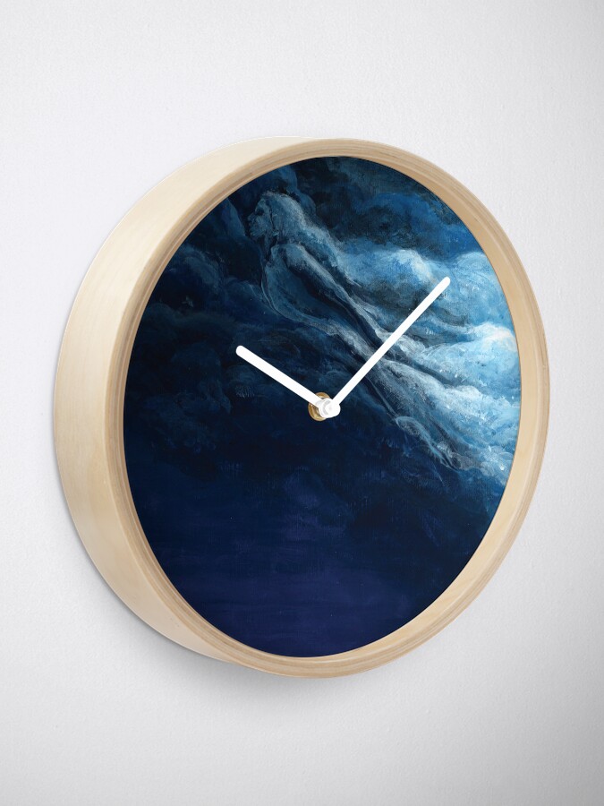 Alternate view of Children's book Cloud Woman print Clock