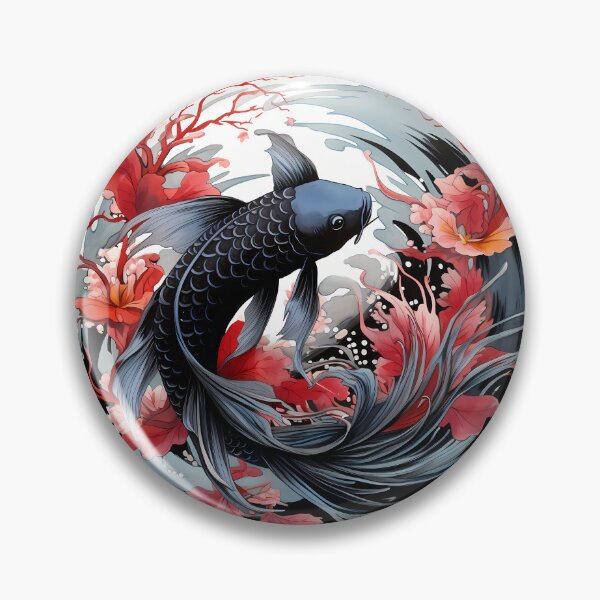 Artikelvorschau, Koi-Fische in einer Blase entworfen und verkauft von SchorlCraft.