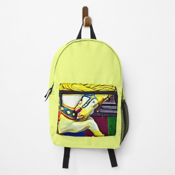 Item preview, Carousel Horse With Yellow Mane designed and sold by Susan Savad.