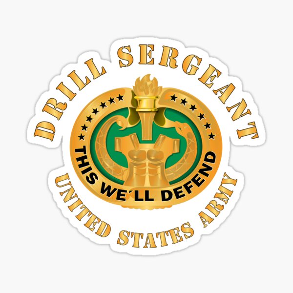 Item preview, Army - Drill Sergeant X 300 designed and sold by Military Insignia Products.