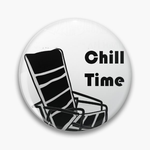 Item preview,  chill time folding chair t-shirts  designed and sold by fowzi shokri.