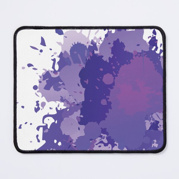 Item preview, Purple paint splashes. designed and sold by EdgyEdgeArt.