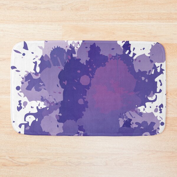 Item preview, Purple paint splashes. designed and sold by EdgyEdgeArt.