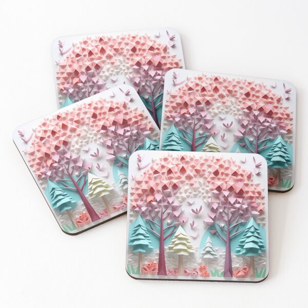 Item preview, Pastel Trees designed and sold by RodoArtDs.