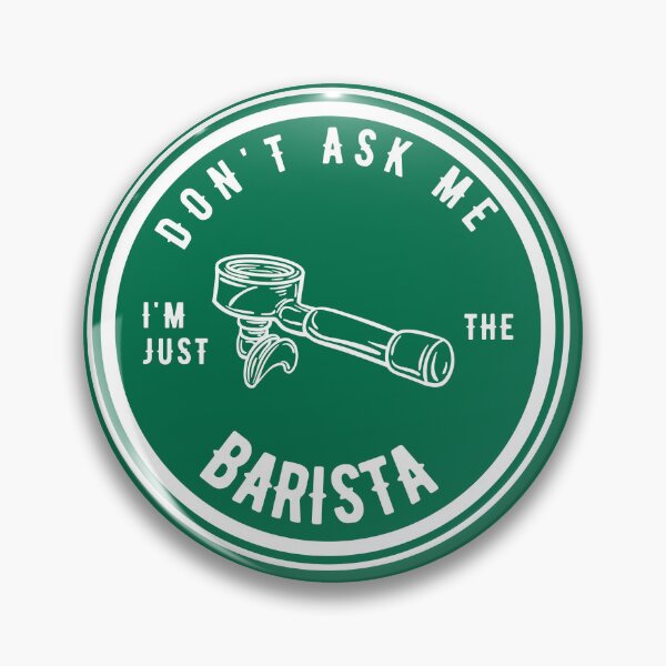 Artikelvorschau, Fragen Sie mich nicht, ich bin nur der Barista – für dunkle T-Shirts entworfen und verkauft von goldenanchor.