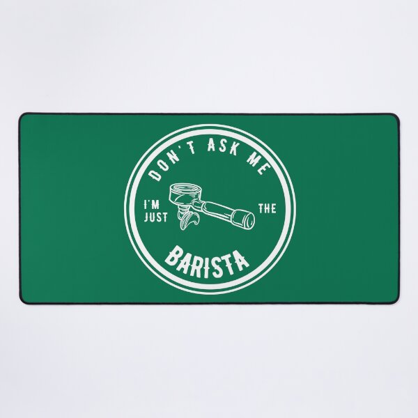 Item preview, Don't ask me I'm just the barista - for dark coloured tees designed and sold by goldenanchor.