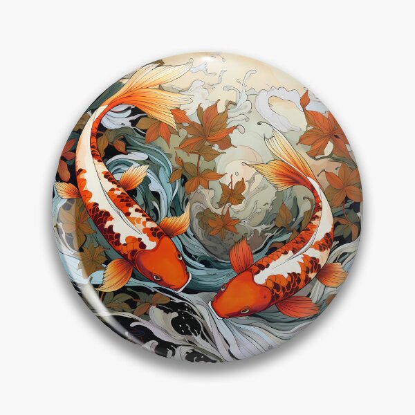 Artikelvorschau, Koi-Fische in einer Blase entworfen und verkauft von SchorlCraft.