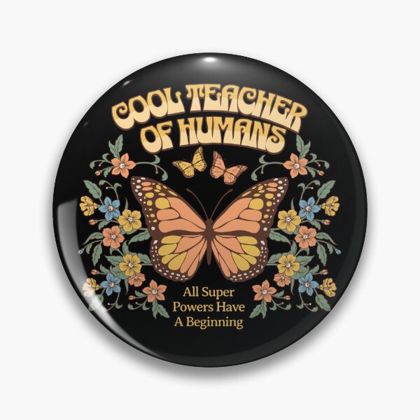 Item preview, Cool Teacher of Humans, All Super Powers Have A Beginning designed and sold by PompousPeasant.