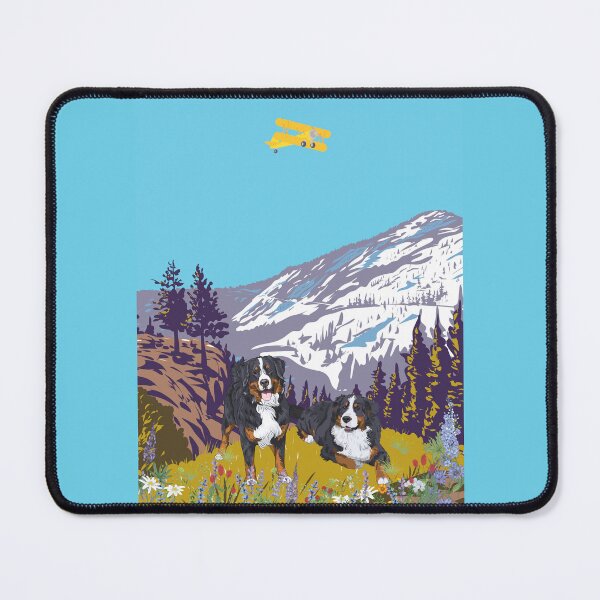 Item preview, Bernese Mountain Dogs in the Alps designed and sold by DoberPitDesigns.