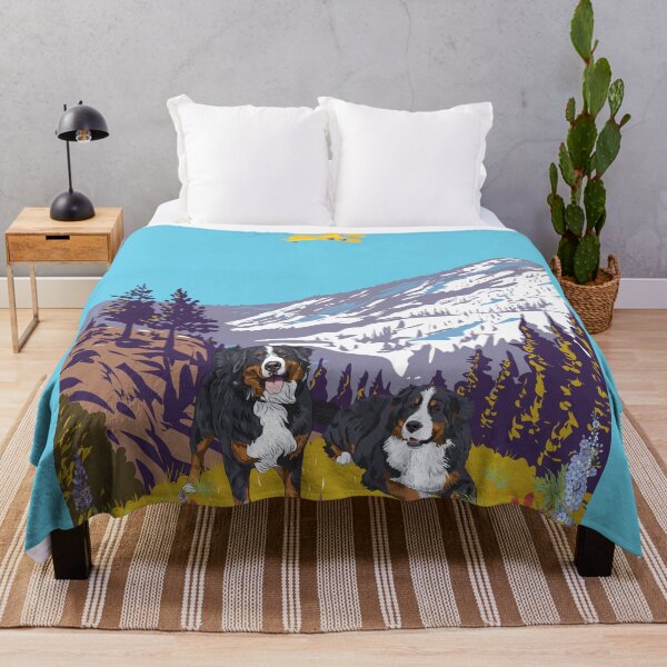 Item preview, Bernese Mountain Dogs in the Alps designed and sold by DoberPitDesigns.