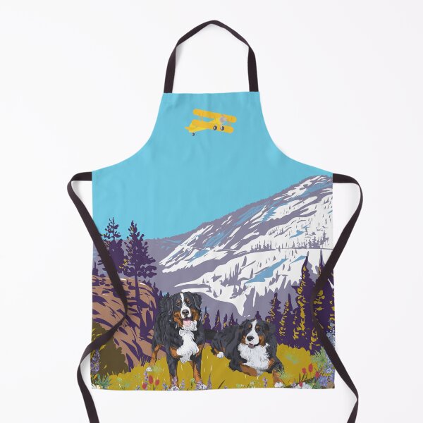 Item preview, Bernese Mountain Dogs in the Alps designed and sold by DoberPitDesigns.