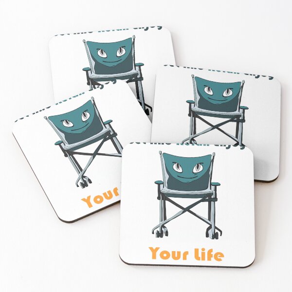 Item preview, animated folding chair relax enjoy your day  t-shirts  designed and sold by fowzi shokri.