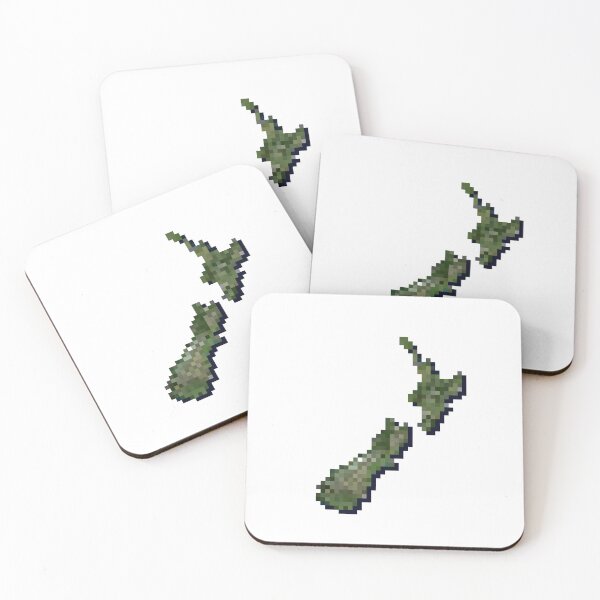 Item preview, Pixel New Zealand designed and sold by Patchouli-Arts.