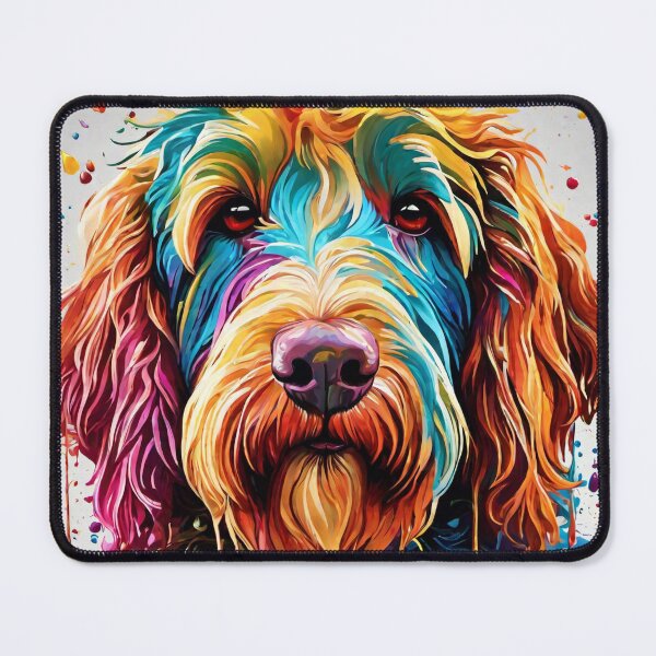 Item preview, Labradoodle Paint Splash #3 designed and sold by BellaRosie Emporium.