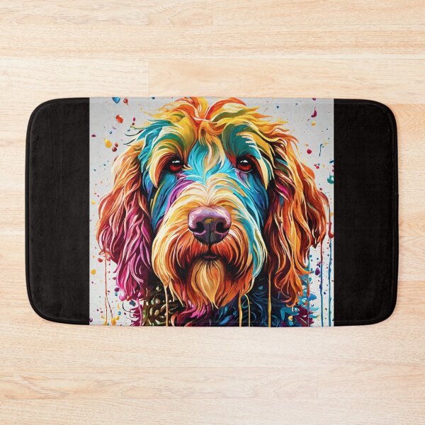Item preview, Labradoodle Paint Splash #3 designed and sold by BellaRosie Emporium.