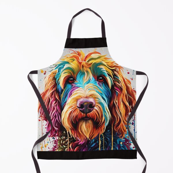 Item preview, Labradoodle Paint Splash #3 designed and sold by BellaRosie Emporium.
