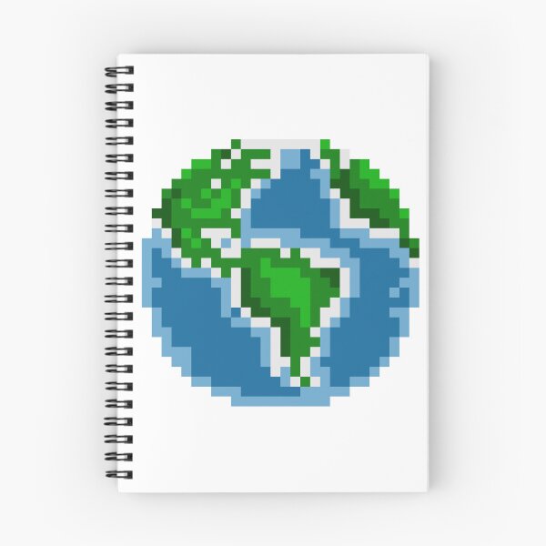 Artikelvorschau, Erde-Pixel-Kunst entworfen und verkauft von BeltsukiDesing.