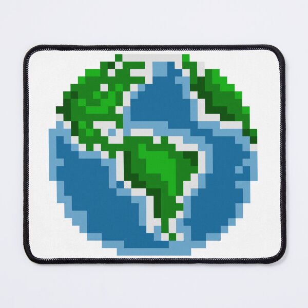 Item preview, Earth Pixel Art designed and sold by BeltsukiDesing.