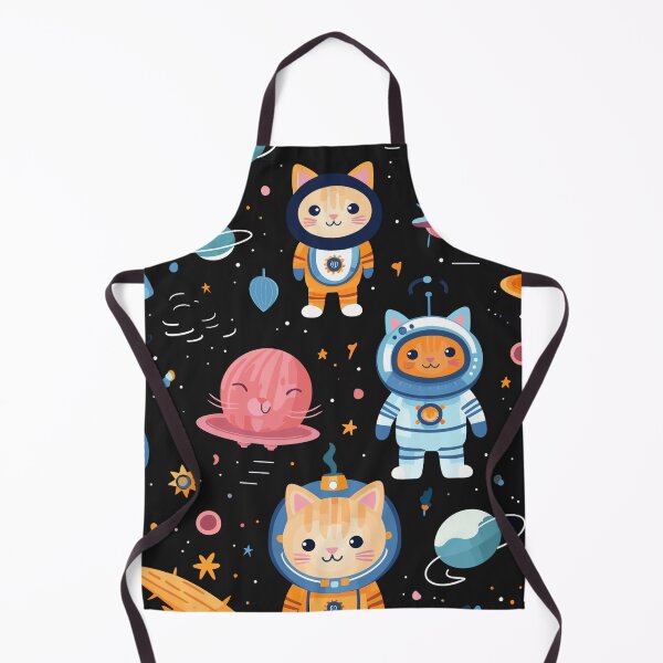 Item preview, Seamless cat Space1 designed and sold by Canster-Odyssey.