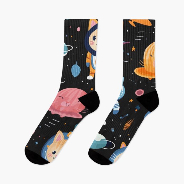 Item preview, Seamless cat Space1 designed and sold by Canster-Odyssey.