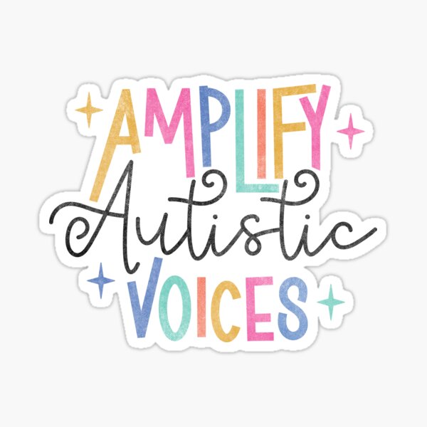 Item preview, Amplify Autistic Voices designed and sold by hautehub.