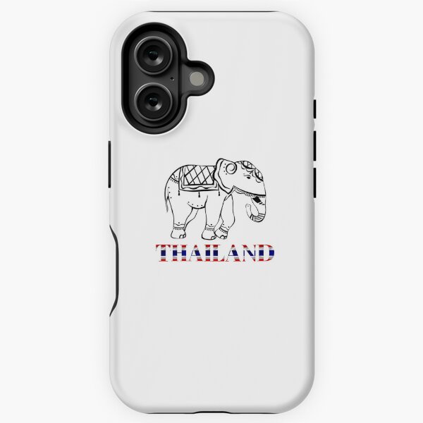 Item preview, Elephant Thailand Flag designed and sold by shirtmate.