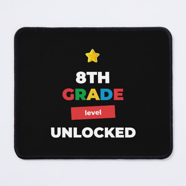 Item preview, 8TH Grade Level Unlocked Gamer First Day Of School Boys designed and sold by artetotal.