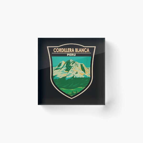 Item preview, Cordillera Blanca Peru Badge designed and sold by KrisSidDesigns.