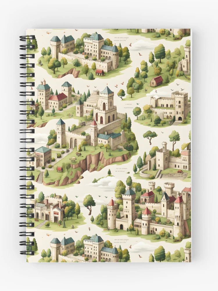 Thumbnail 1 of 3, Journal, Castles Pattern 12 - England designed and sold by DigitalPatternx.