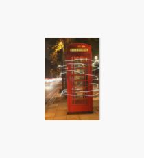 London Telephone Box Night light Art Board