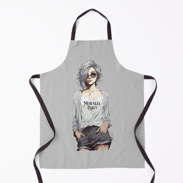 Item preview, Cute Sassy Girl with Morally Grey T-Shirt designed and sold by Sir Meow Meow.
