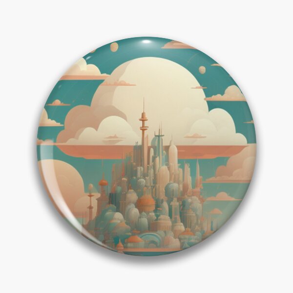 Item preview, país de las maravillas de la nube designed and sold by MyStickersStore.