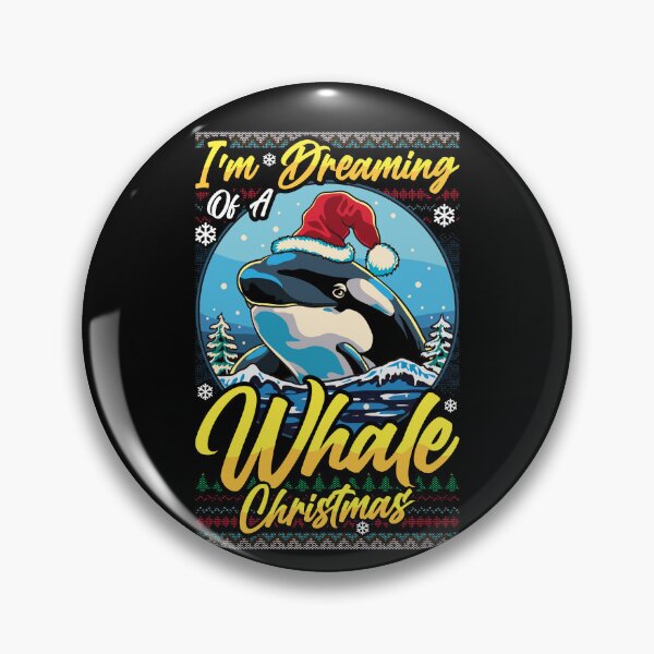 Artikelvorschau, Funny Santa Whale Pun Mens Womens Ugly Christmas Orca Whale entworfen und verkauft von KsuAnn.