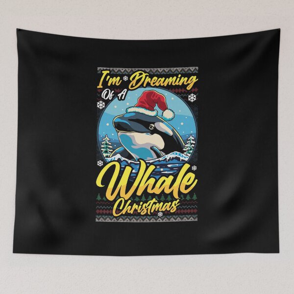 Item preview, Funny Santa Whale Pun Mens Womens Ugly Christmas Orca Whale designed and sold by KsuAnn.